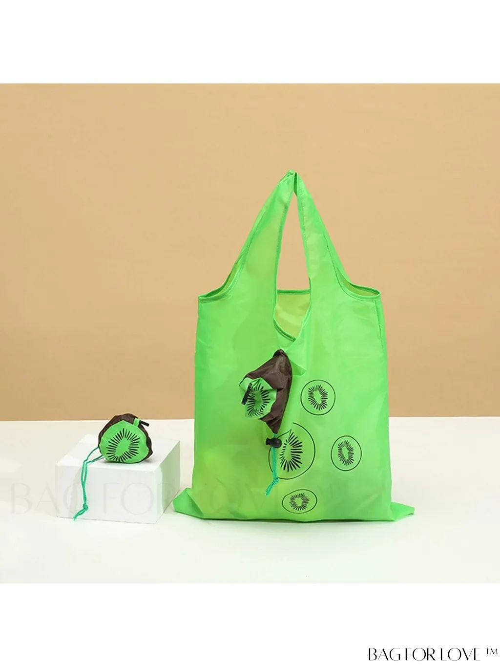 BagForLove - Lemon Pattern Foldable Shopping Bag: Convenient and Stylish