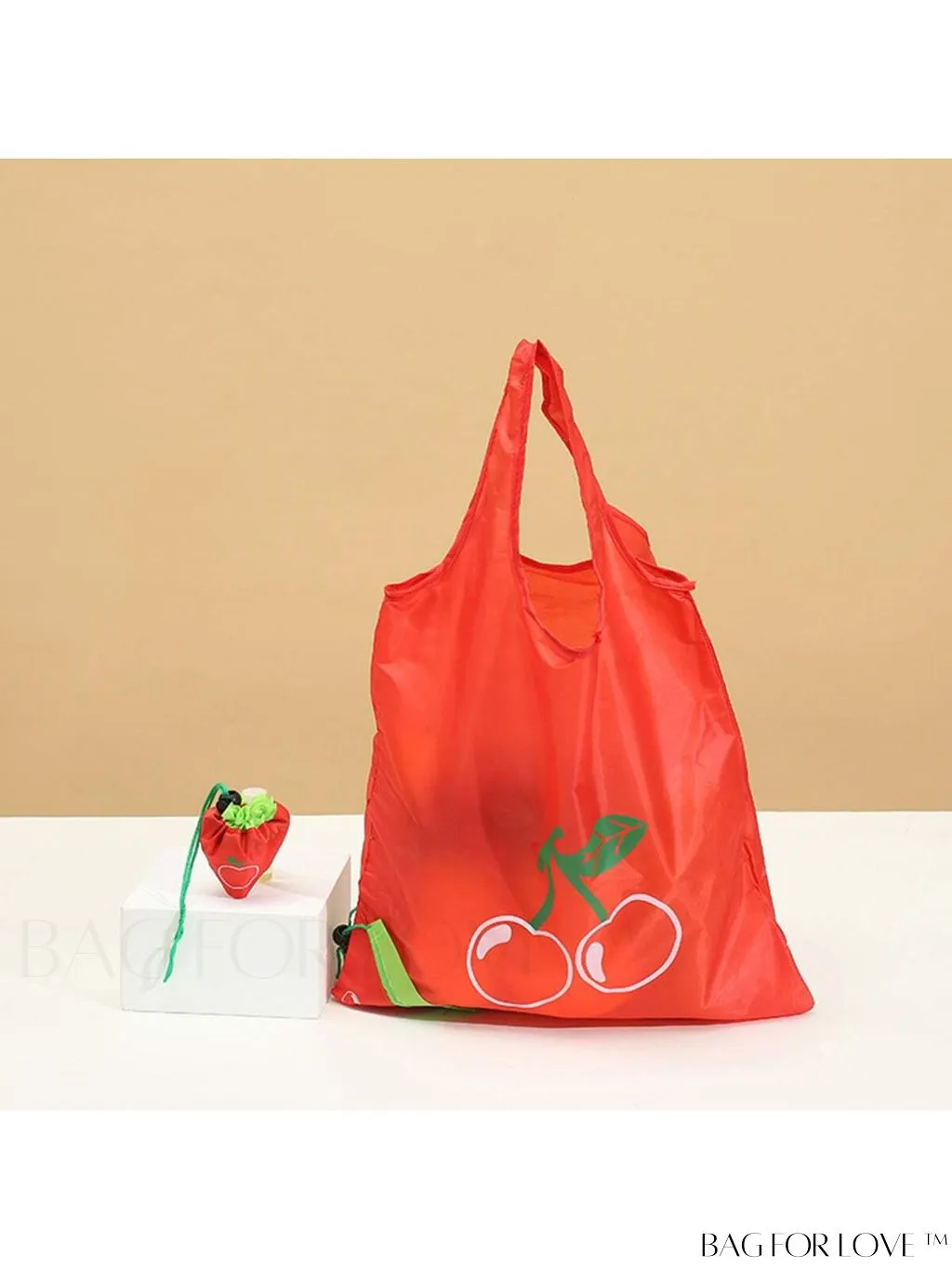 BagForLove - Lemon Pattern Foldable Shopping Bag: Convenient and Stylish