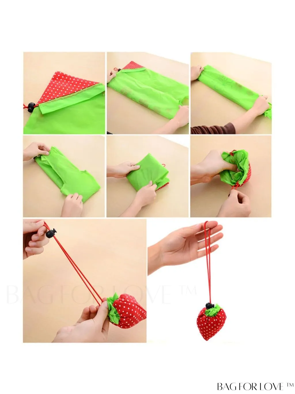 BagForLove - Lemon Pattern Foldable Shopping Bag: Convenient and Stylish