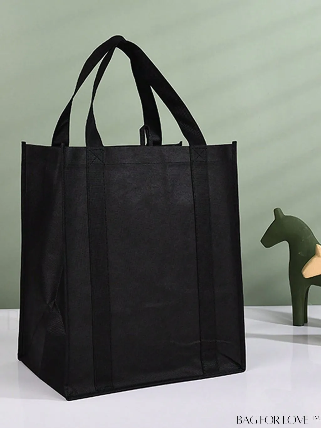 BagForLove - Luxurious Foldable Tote Bag - Premium Quality, Spacious, Solid Color