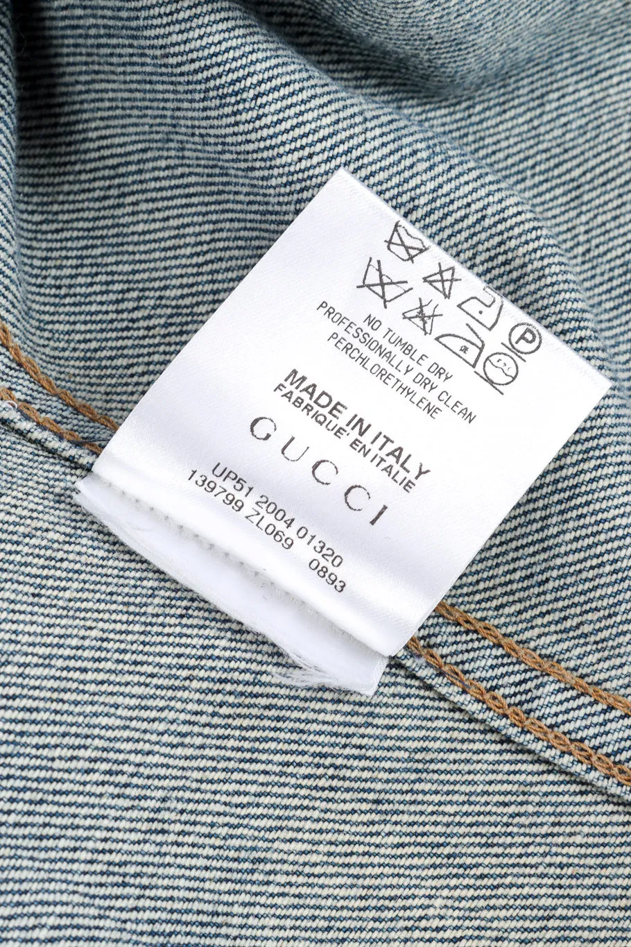 Bamboo Belt Denim Jacket