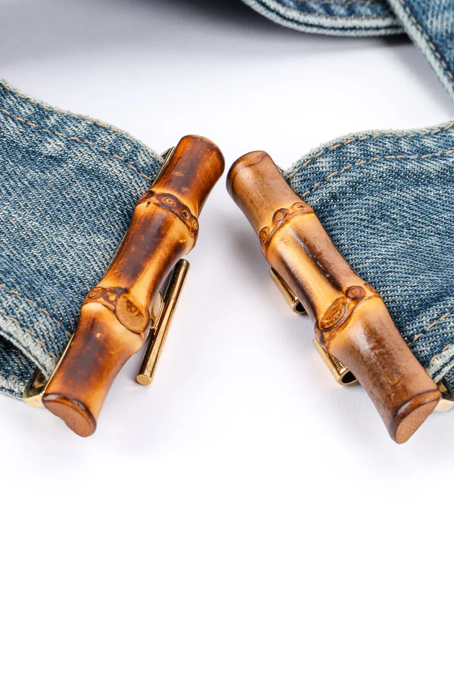 Bamboo Belt Denim Jacket