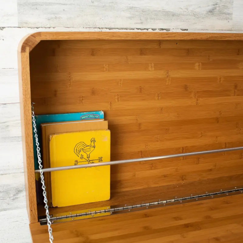 Bamboo Wall Hanging Desk