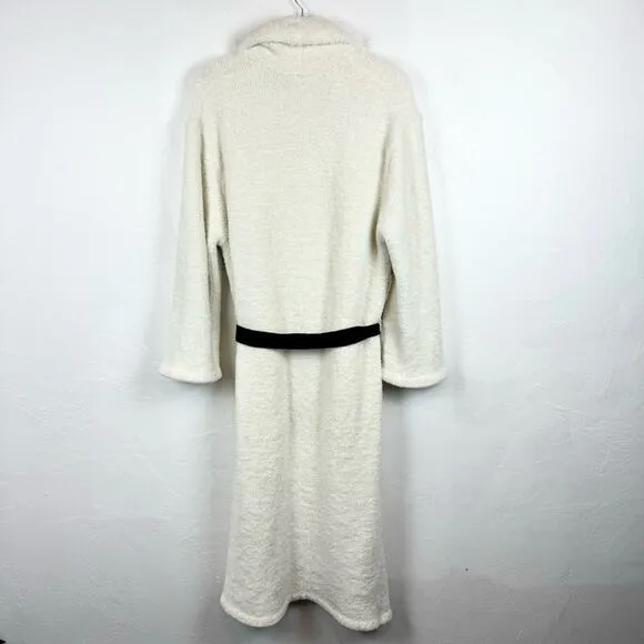 Barefoot Dreams CozyChic® Adult Robe - Unisex - Cream Size 3