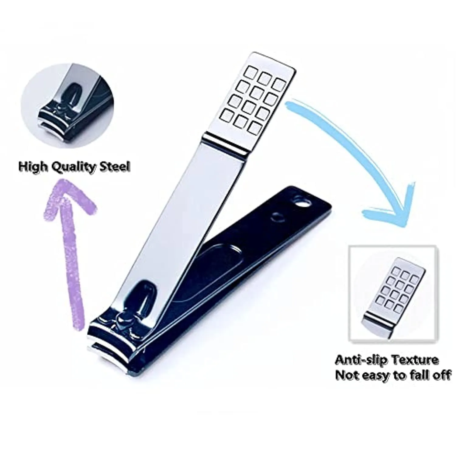 Batagche Manicure Set,18 in 1 Stainless.Fingernails &Toenails Clippers,Manicure Tools,Travel Manicure Kit.