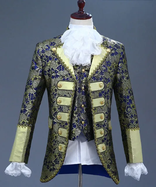 Beauty and the Beast Victorian King Prince Costume for Adult
