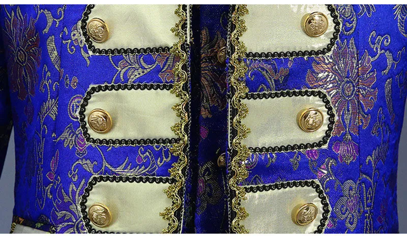 Beauty and the Beast Victorian King Prince Costume for Adult
