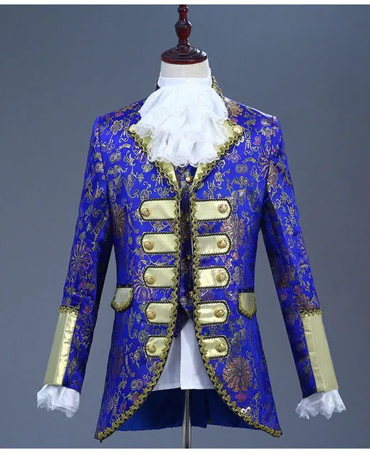 Beauty and the Beast Victorian King Prince Costume for Adult