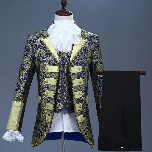 Beauty and the Beast Victorian King Prince Costume for Adult