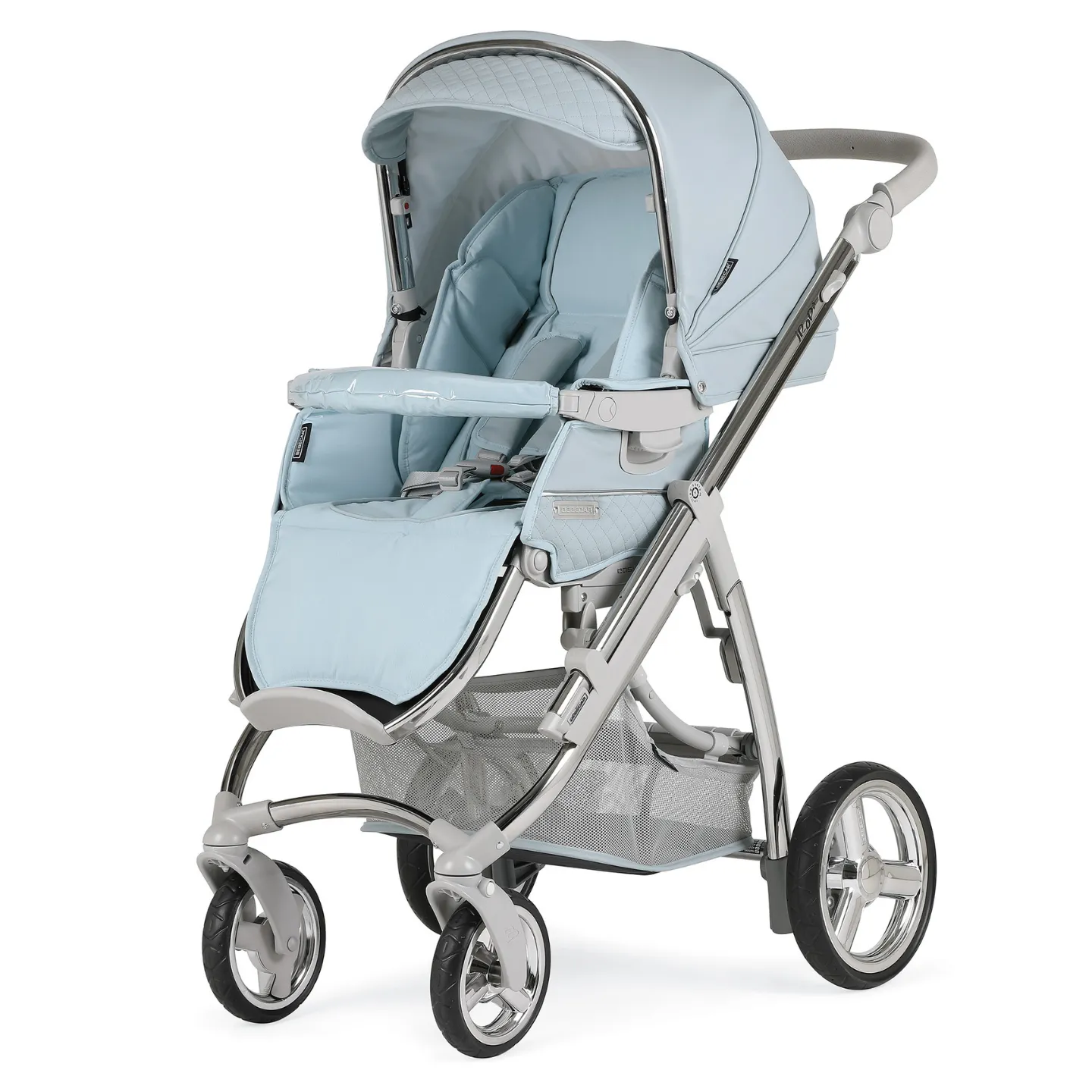 Bebecar Trio Ip-Op XL Classic Travel System - Baby Blue