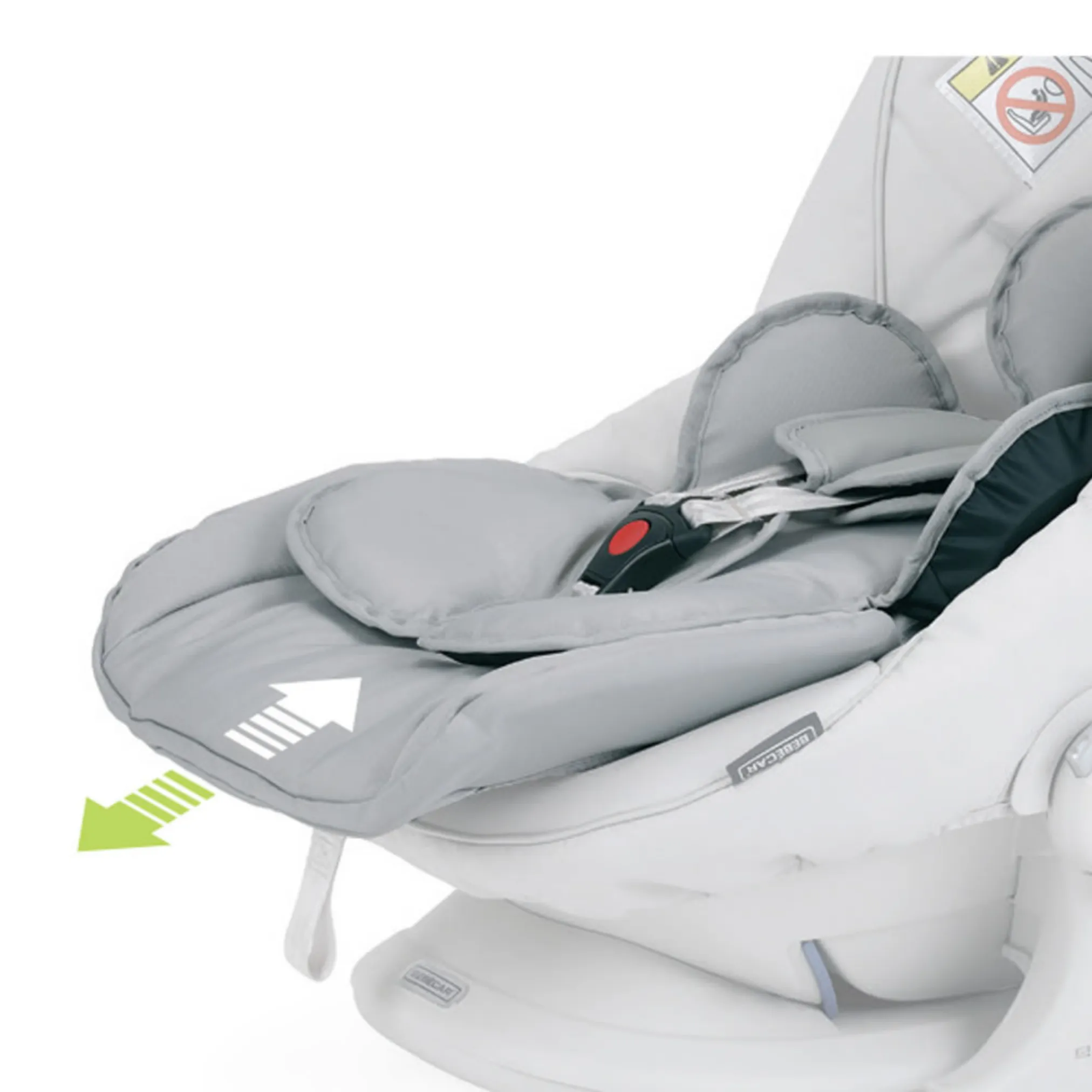 Bebecar Trio Ip-Op XL Classic Travel System - Silver Grey
