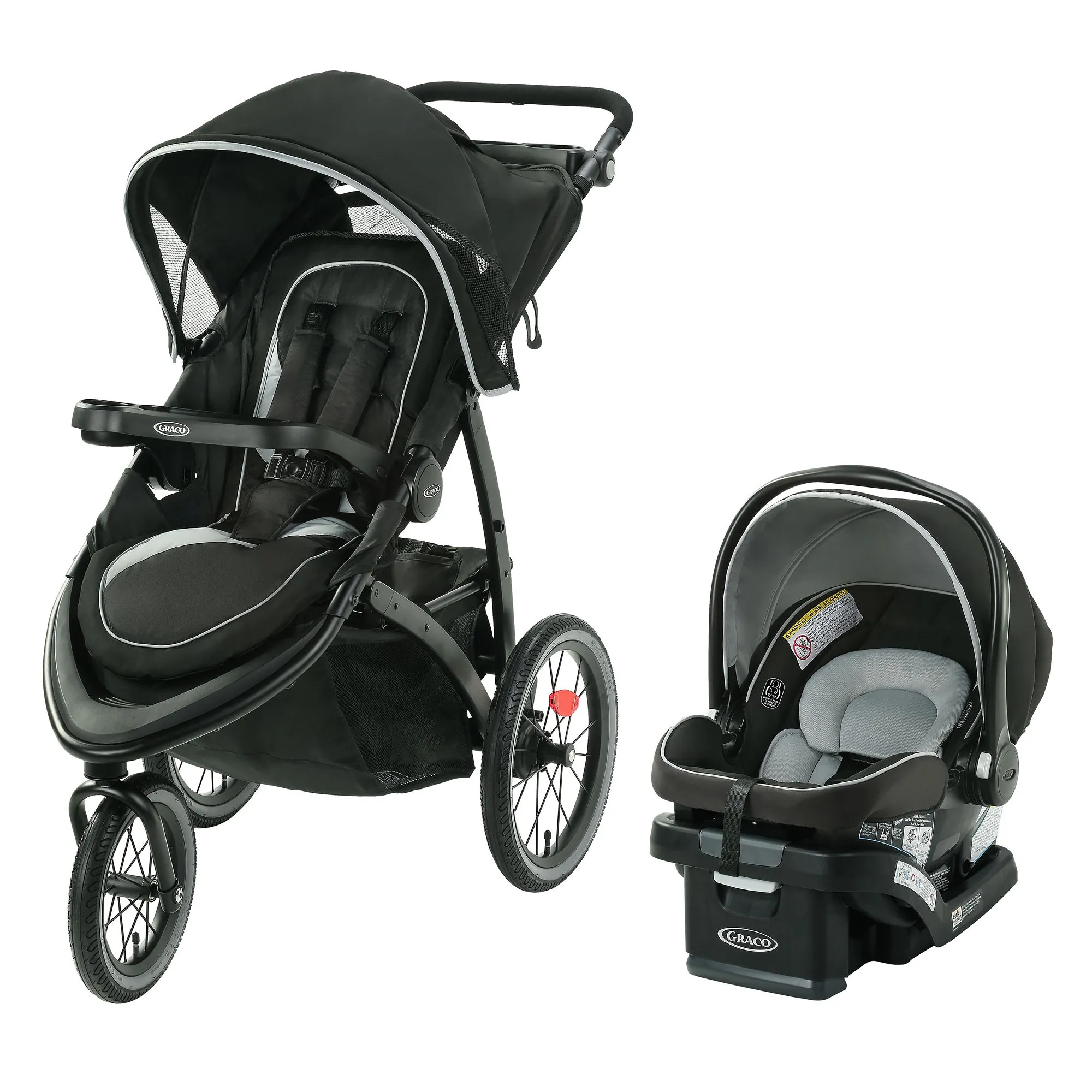 Bebelelo Graco FastAction Jogger LX Travel System for Infant, Kids - Mansfield