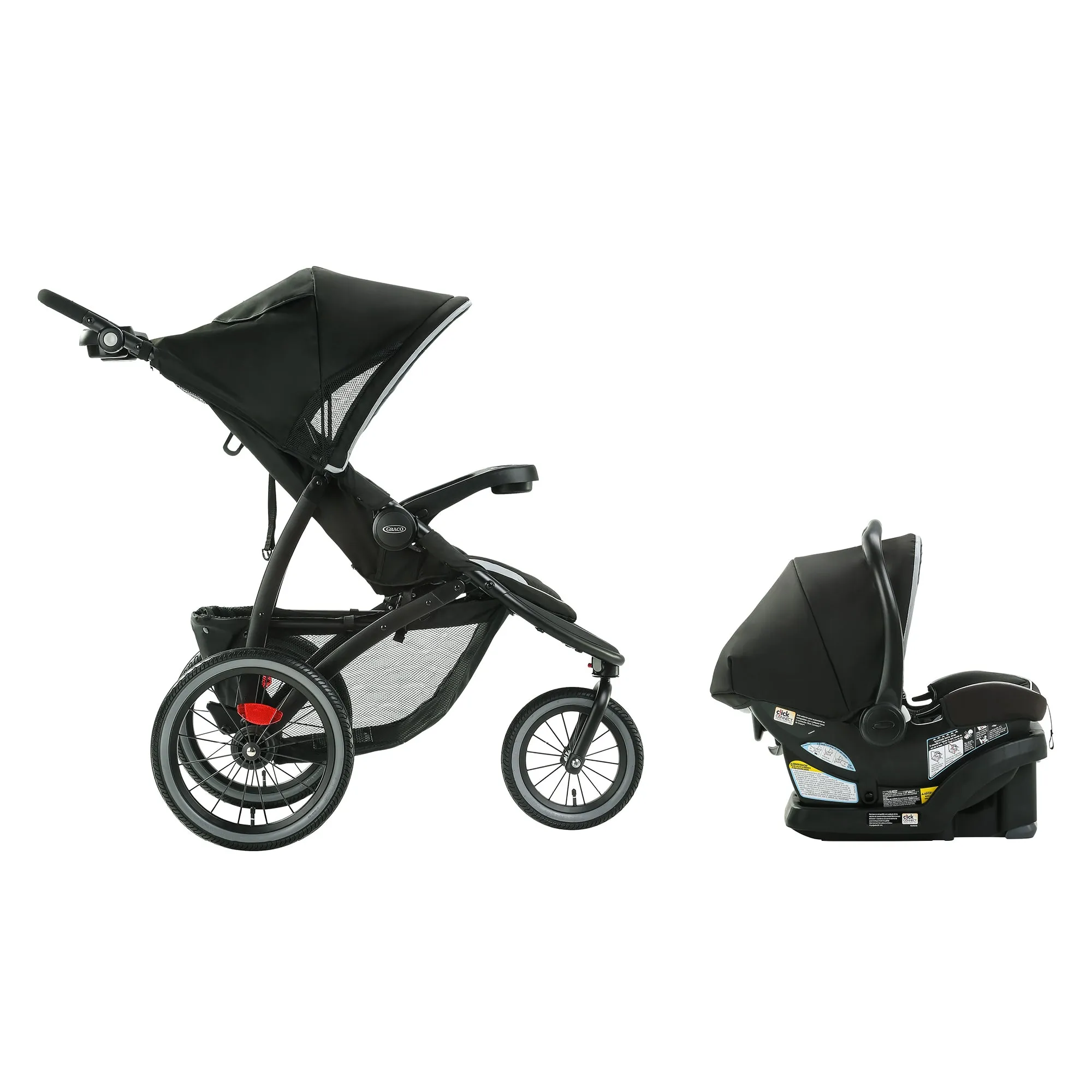 Bebelelo Graco FastAction Jogger LX Travel System for Infant, Kids - Mansfield