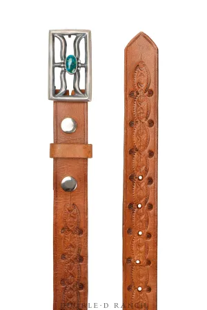 Belt, A Vintage, Cast, Turquoise, Hallmark, Vintage, 681