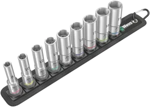 Belt B Deep 1 socket set, 3/8" drive