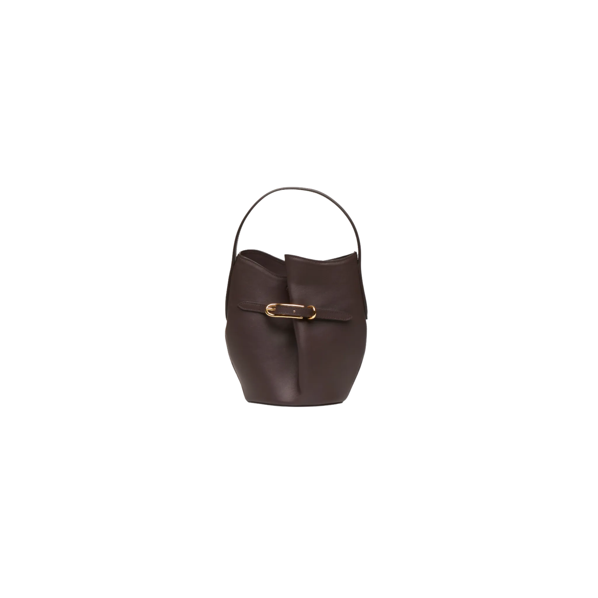 Belted Mini Bucket Bag