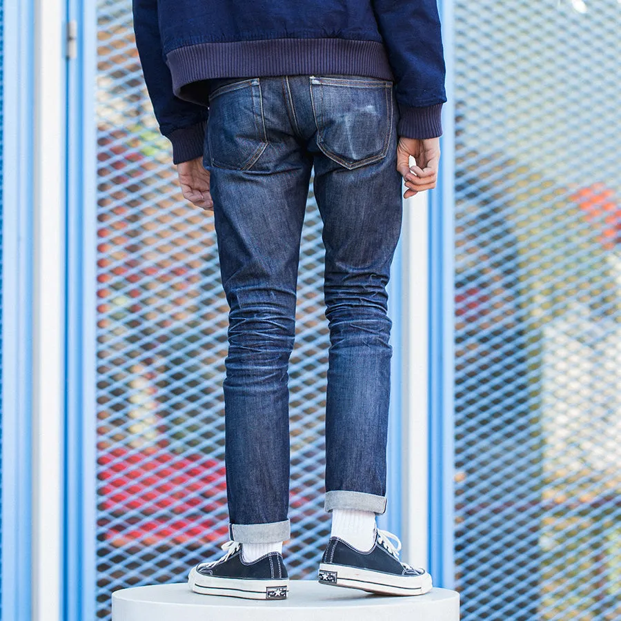 【Benzak Denim Developers】旗艦二號布料 修身小直筒 15oz B-01 special #2 vintage indigo selvedge