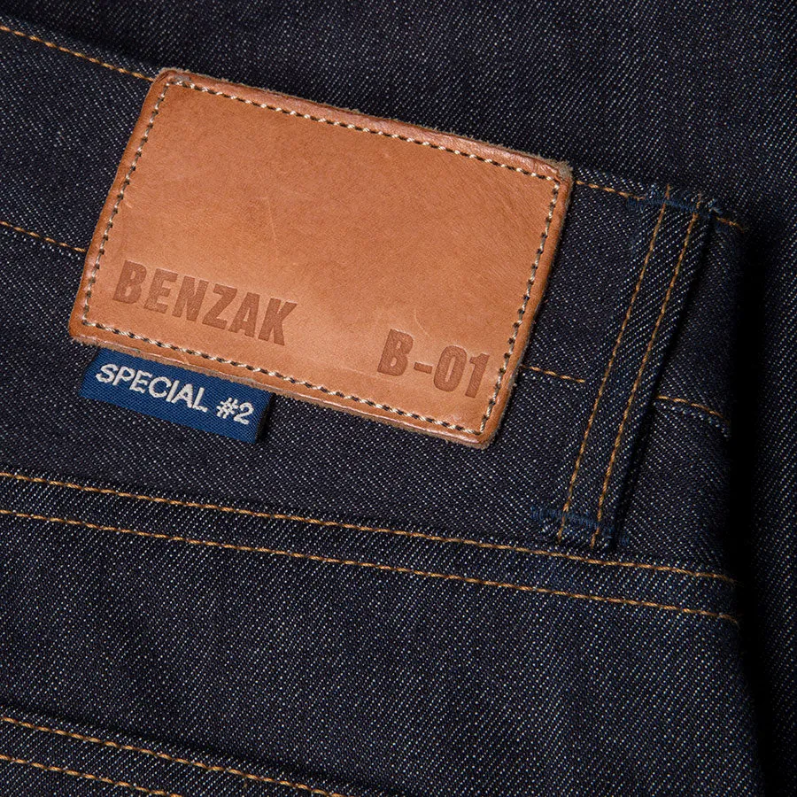 【Benzak Denim Developers】旗艦二號布料 修身小直筒 15oz B-01 special #2 vintage indigo selvedge