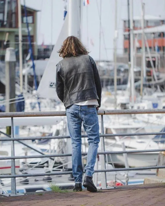 【Benzak Denim Developers】B-01 Candiani Denim Stone Washed 13oz / 合身小直 中藍石洗 頂級義大利布廠