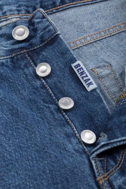【Benzak Denim Developers】B-01 Candiani Denim Stone Washed 13oz / 合身小直 中藍石洗 頂級義大利布廠