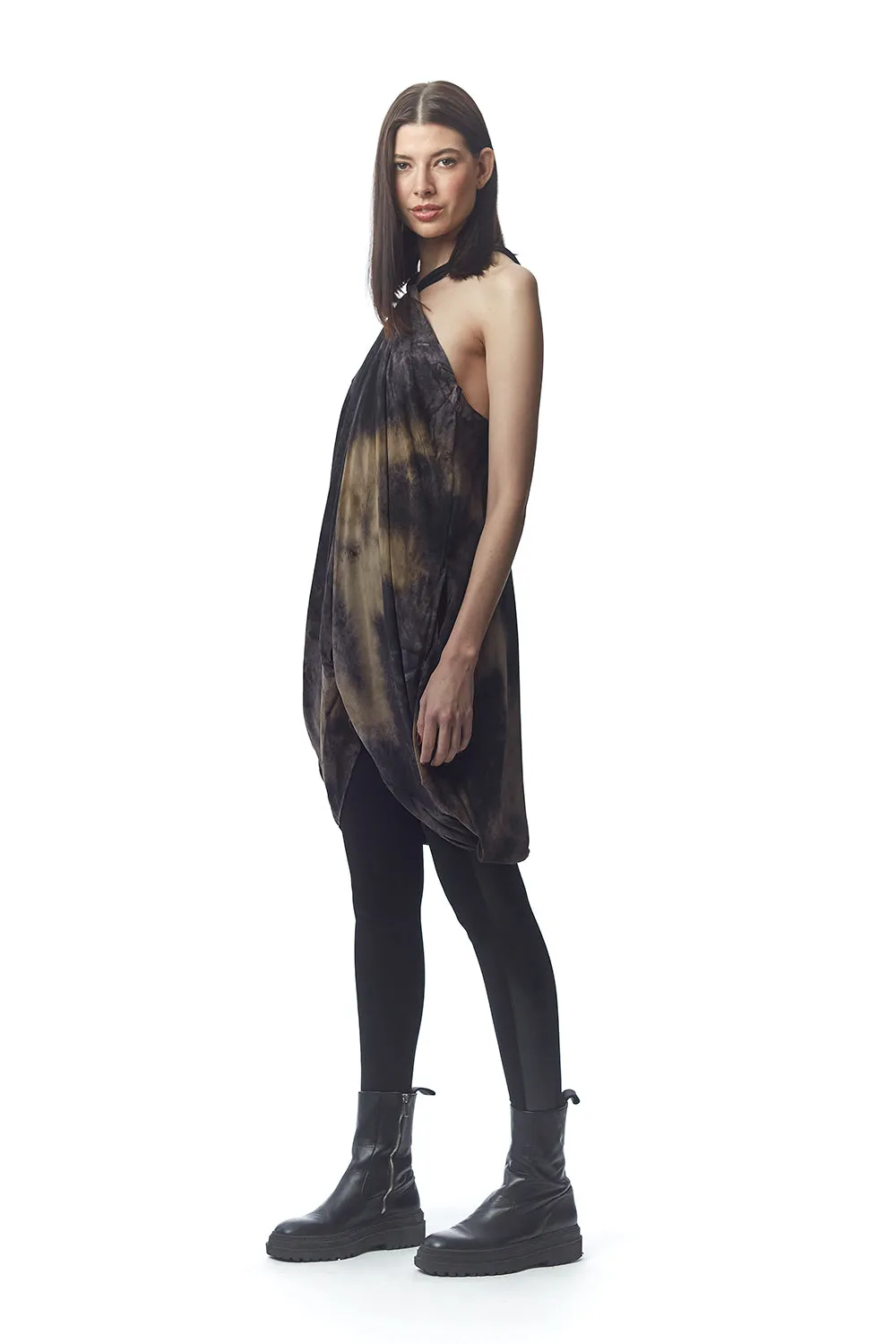 Bergamo Convertible Hand-Painted Bubble Dress