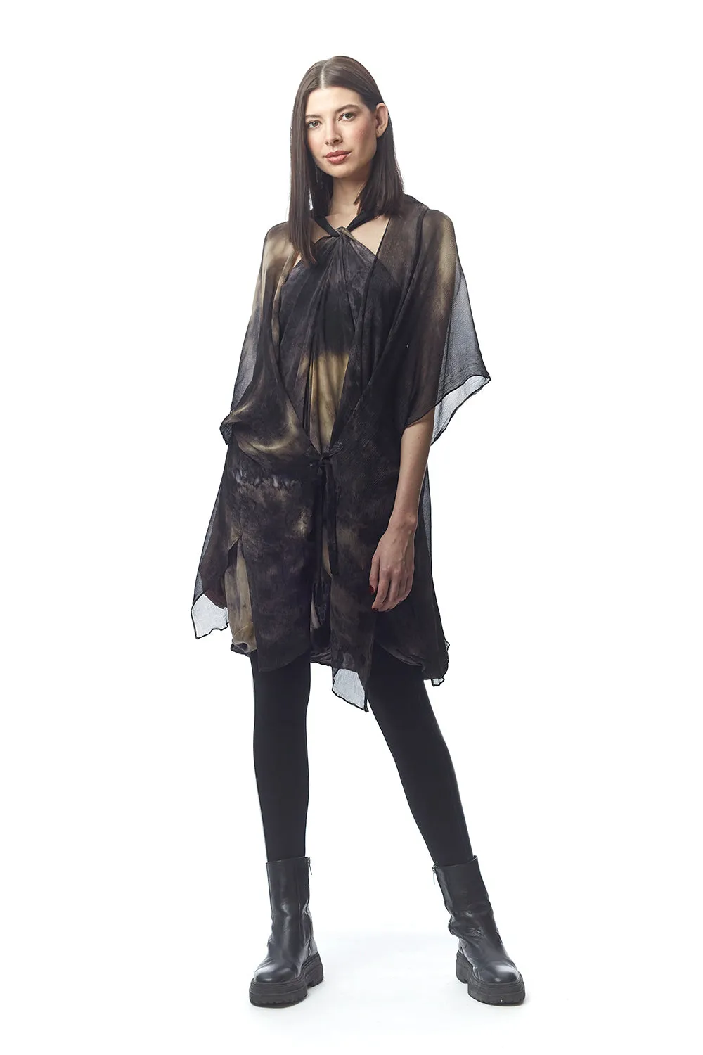 Bergamo Convertible Hand-Painted Bubble Dress