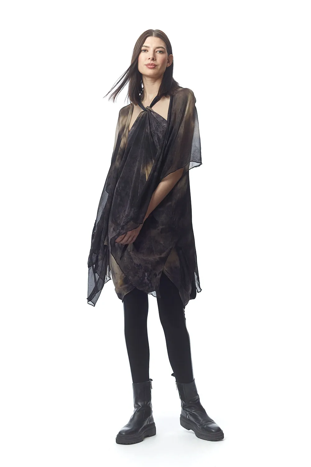 Bergamo Convertible Hand-Painted Bubble Dress