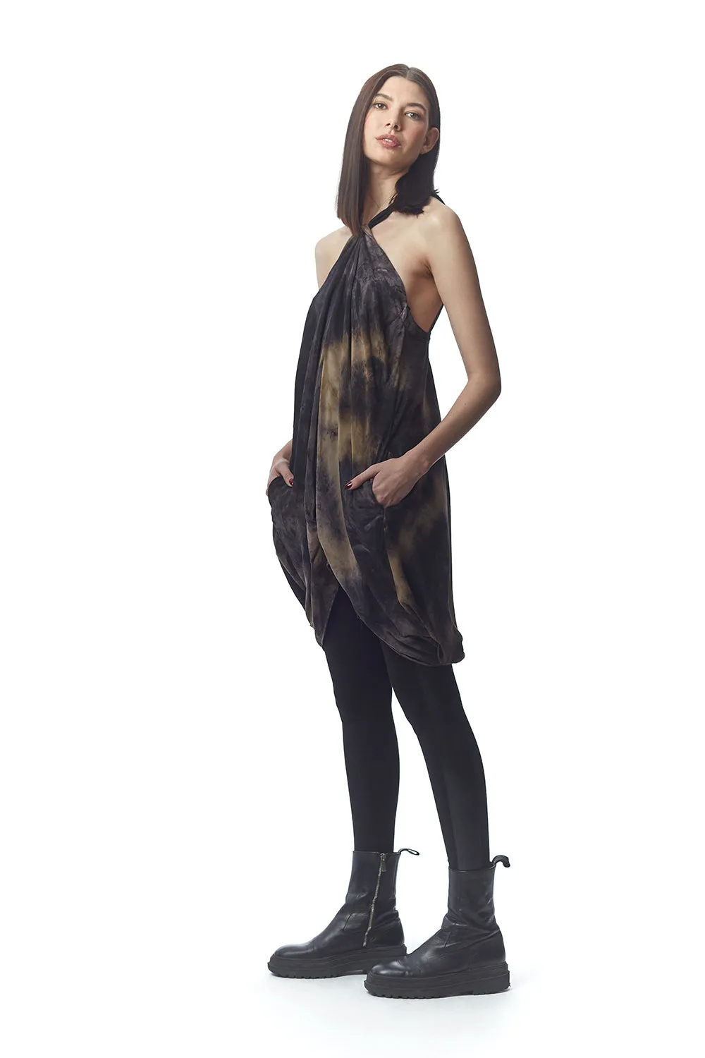 Bergamo Convertible Hand-Painted Bubble Dress