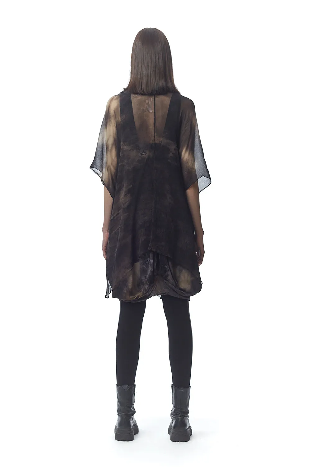 Bergamo Convertible Hand-Painted Bubble Dress