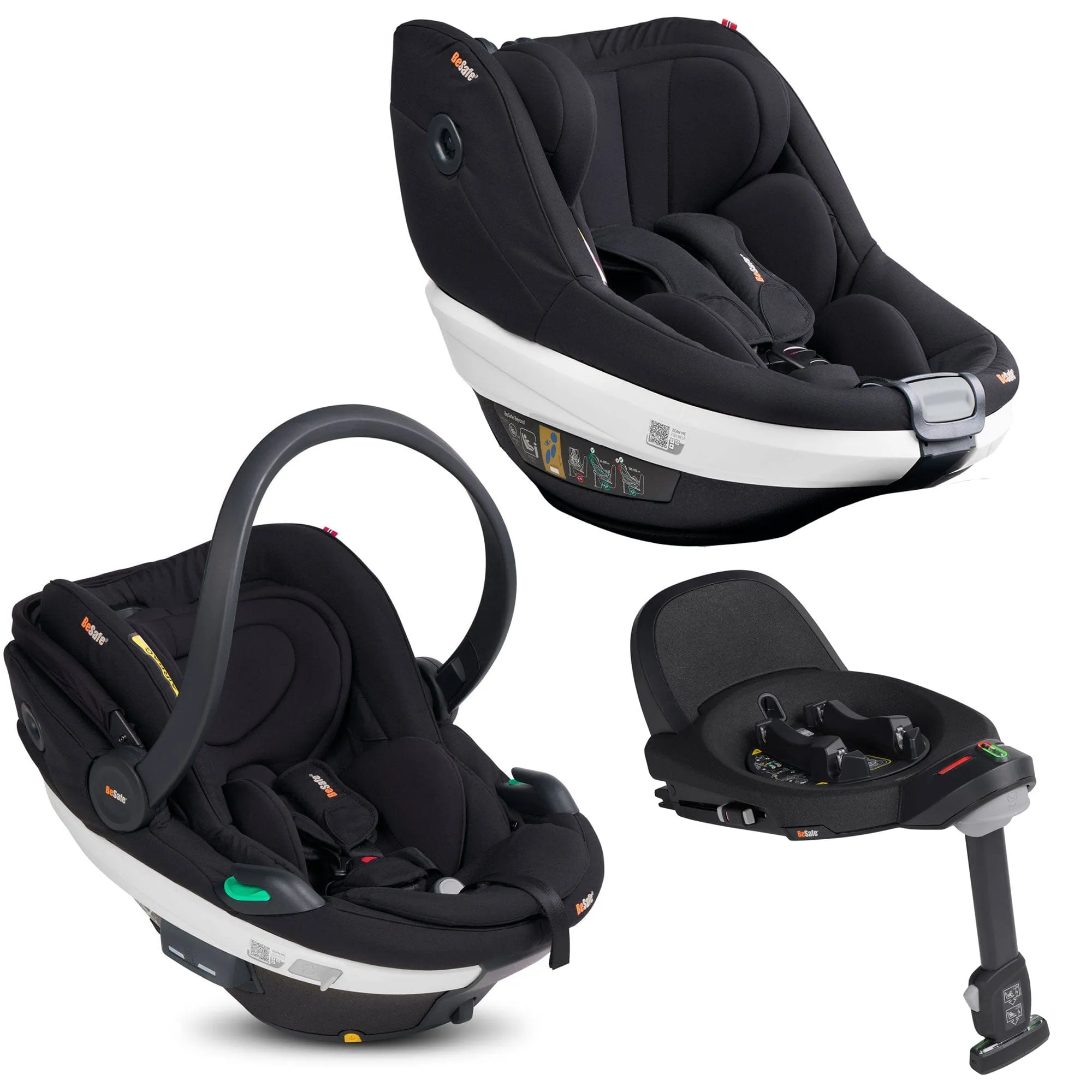 BeSafe Beyond 360 Complete Bundle in Black Cab
