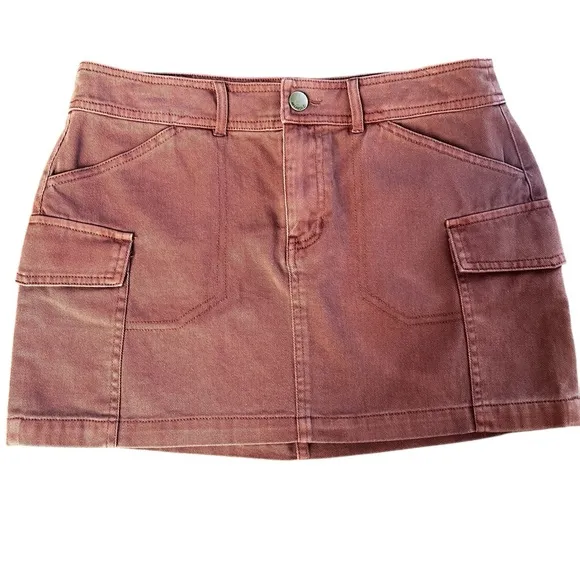 Billabong Hilary Cargo Mini Skirt