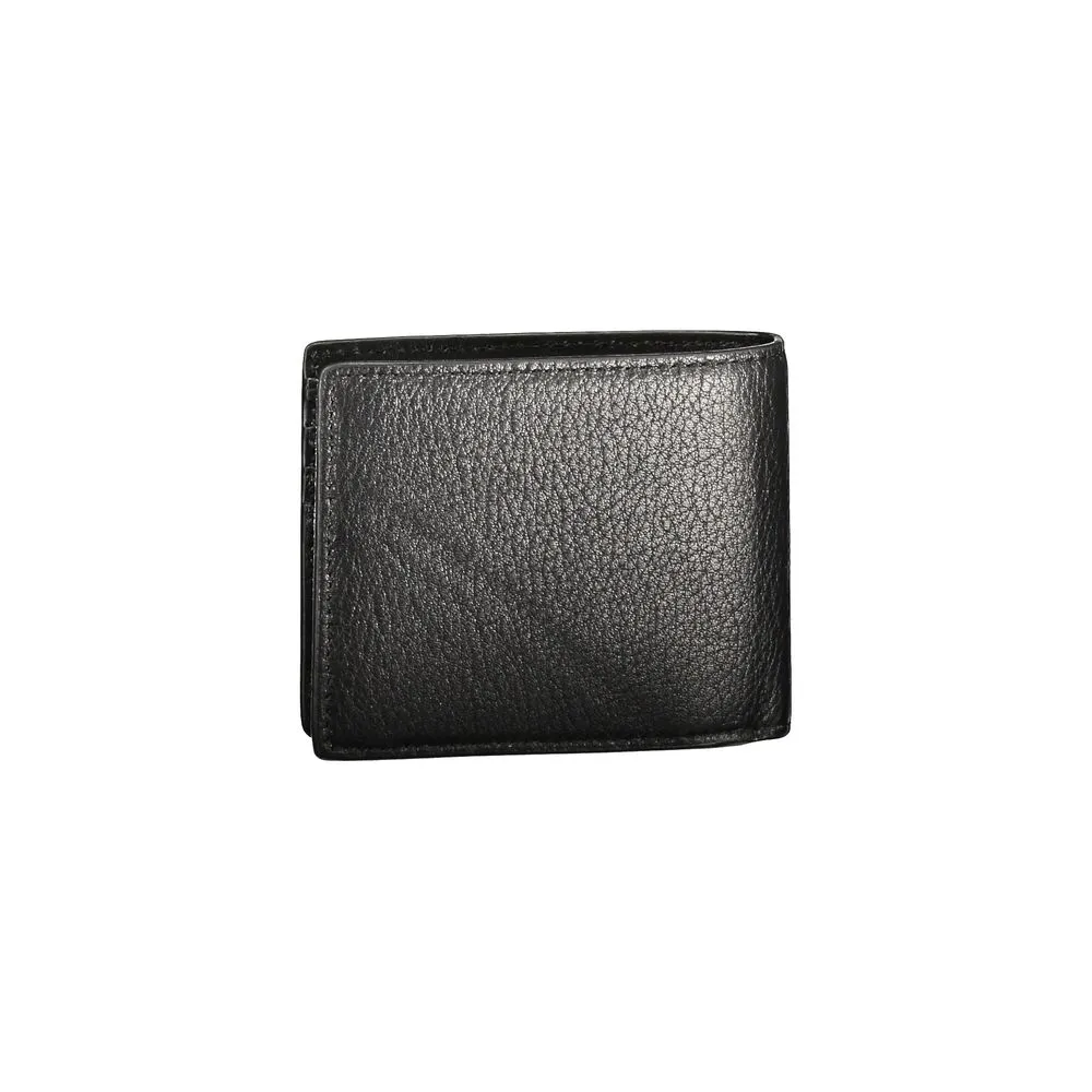 Black Leather Men Wallet