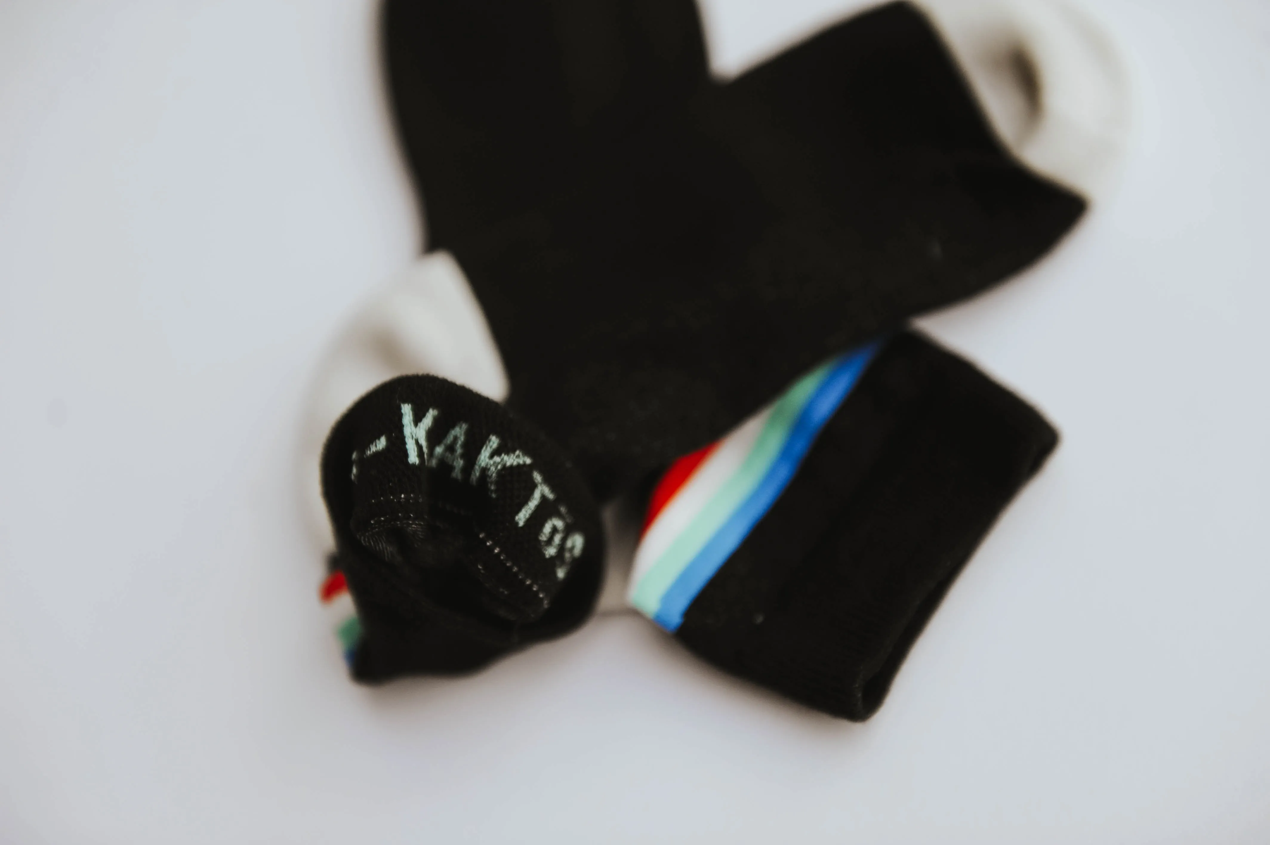 Black Retro Stripe Shorty