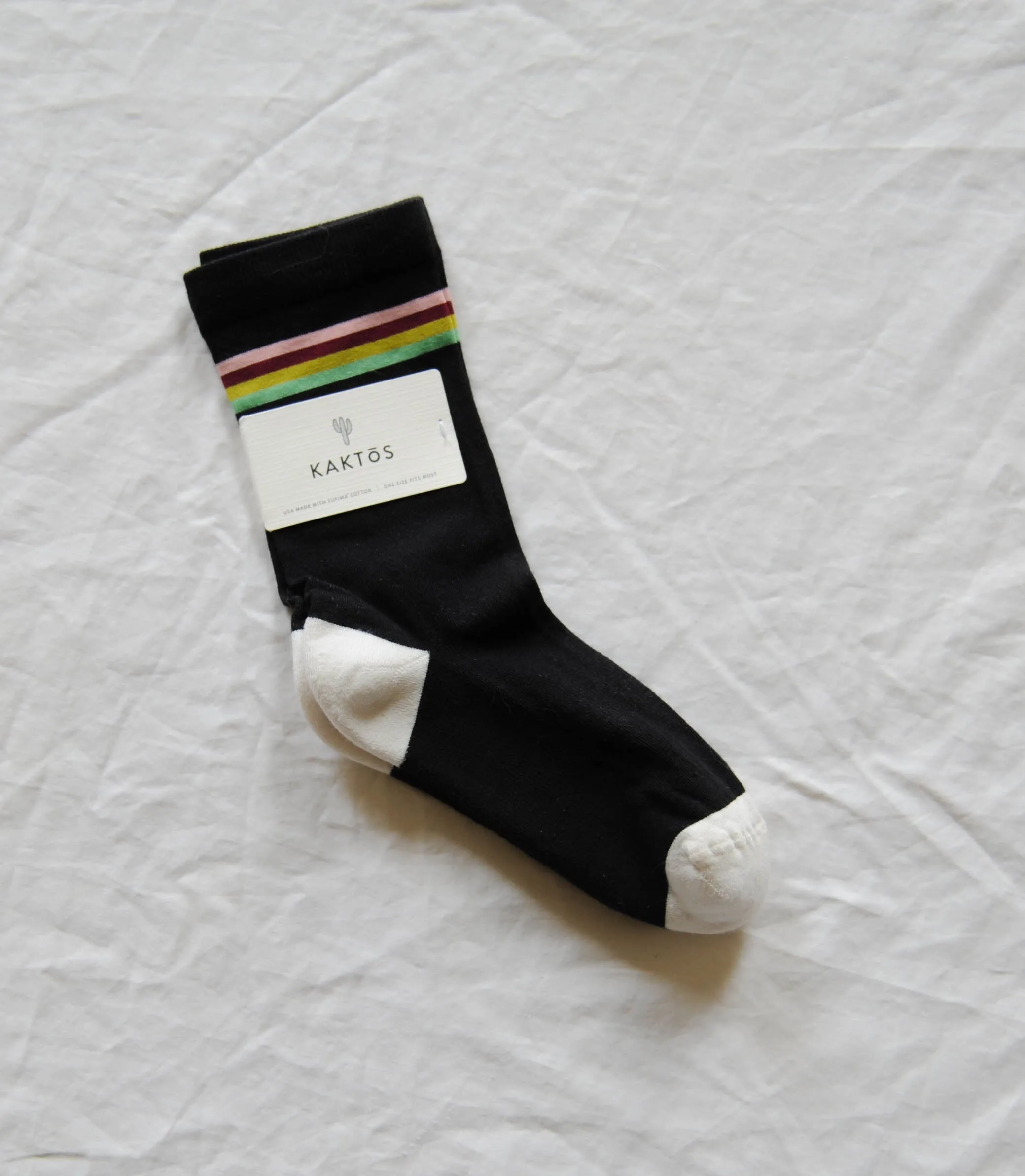 Blackberry Retro Stripe Crew