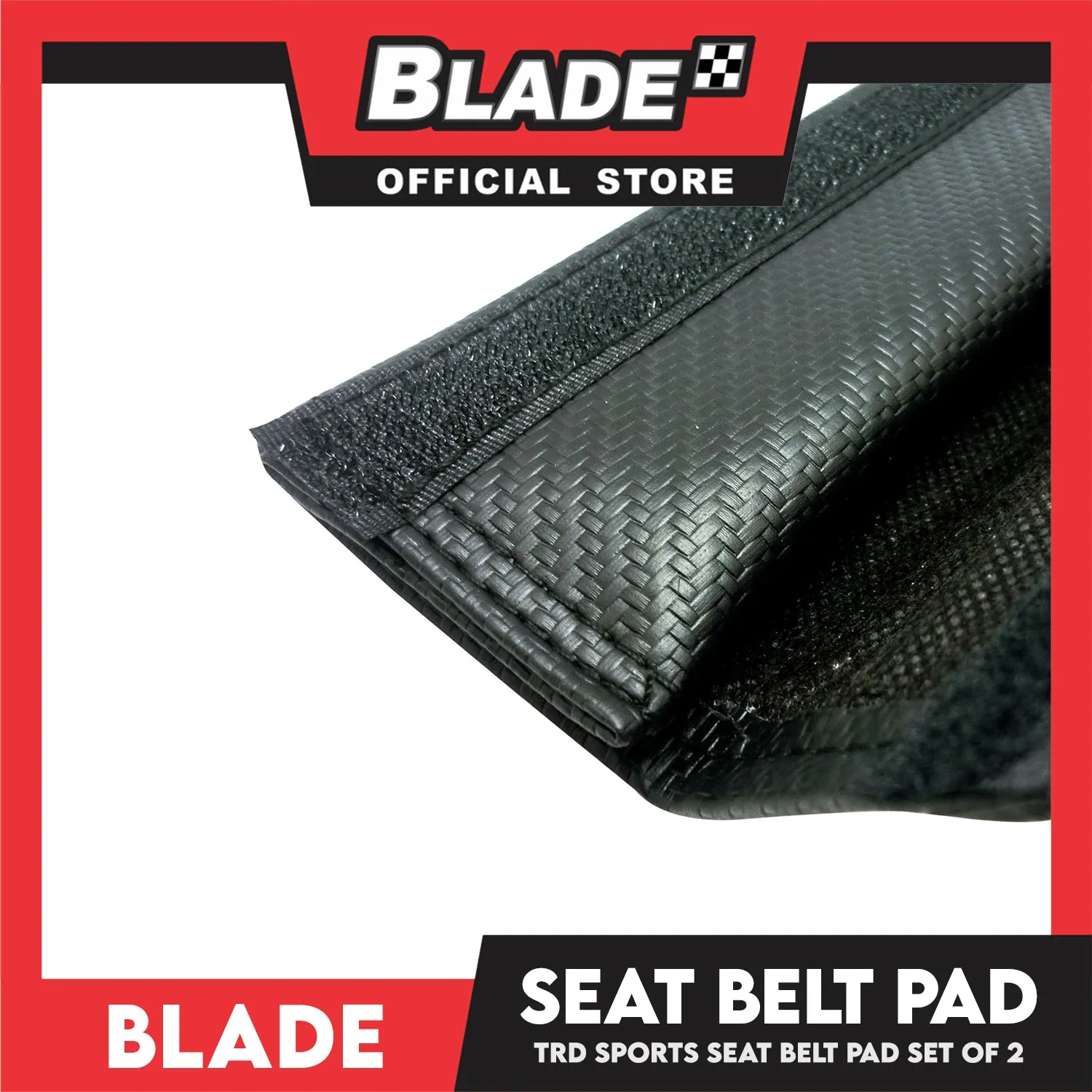 Blade Universal Seat Belt Pads TRD Sports (Set of 2)