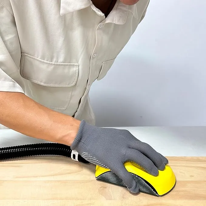 Blue Crown Tools SB6Y-DUST 6" Hand Sanding Block w/ Dust Port