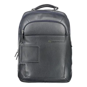 Blue Nylon Men Backpack
