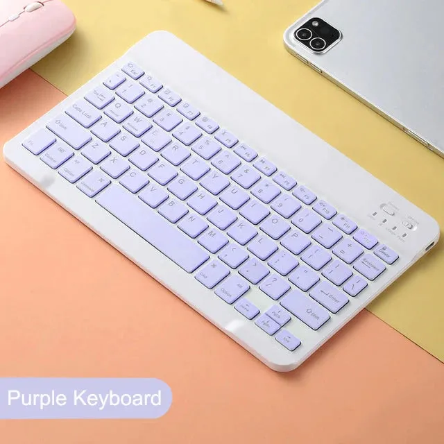 Bluetooth Keyboard & Mouse for Mobile Devices & Tablets
