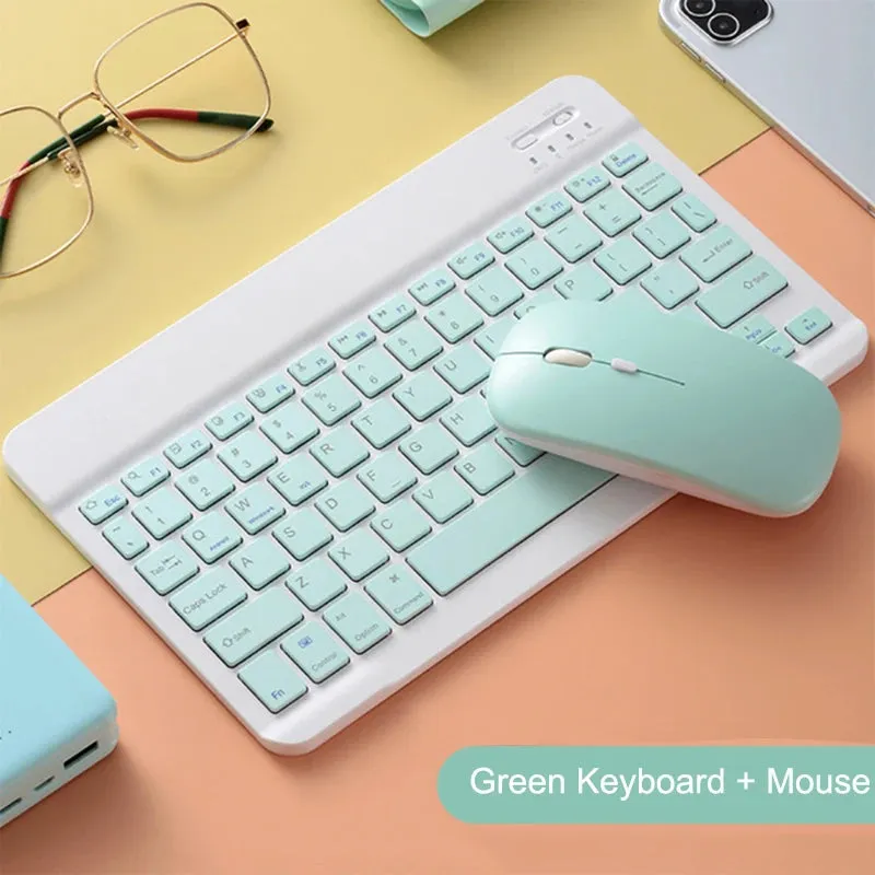 Bluetooth Keyboard & Mouse for Mobile Devices & Tablets