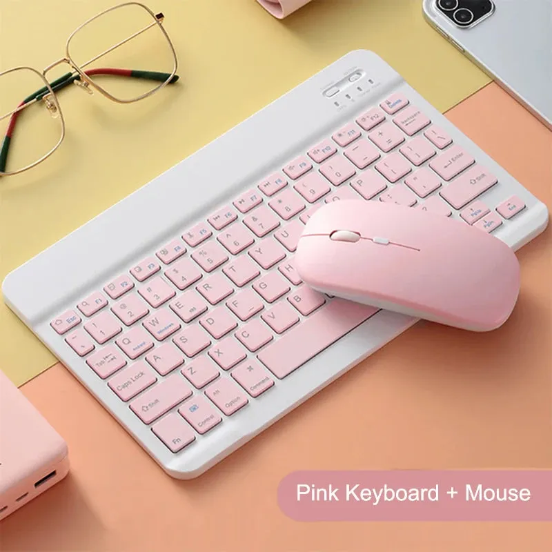 Bluetooth Keyboard & Mouse for Mobile Devices & Tablets