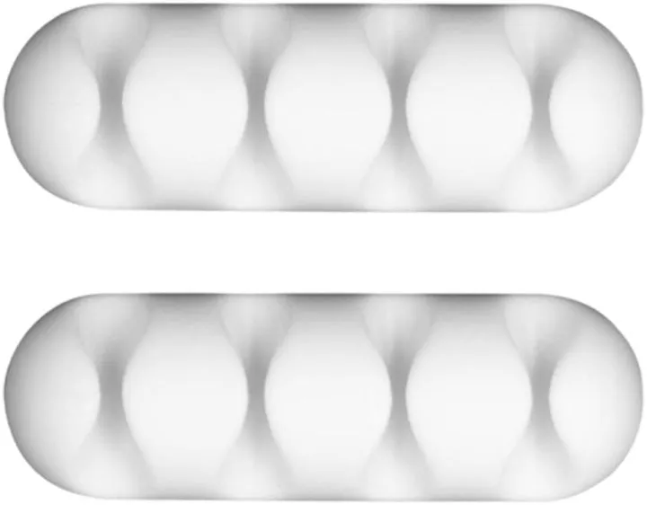 Blupebble - Anchor One Cable Management 6pcs - White