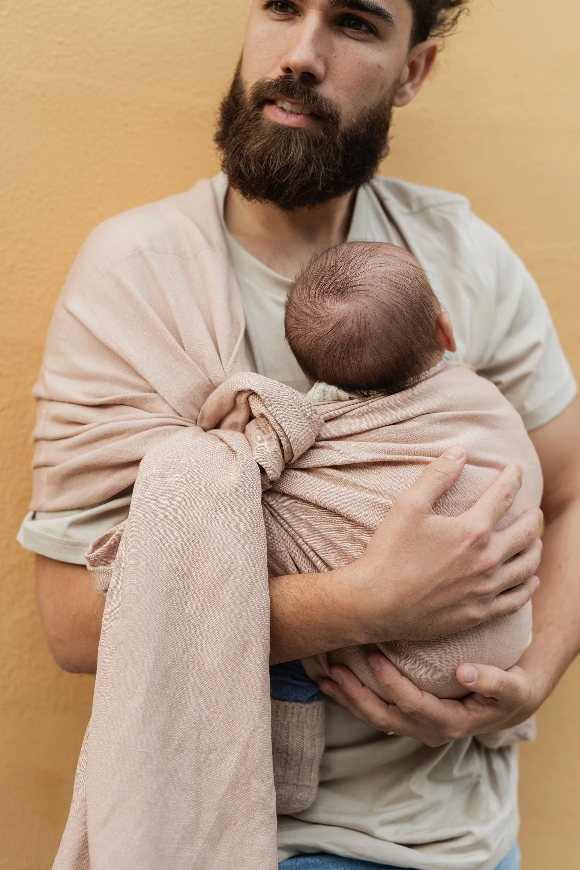 Boba Ring Sling Baby Carrier Peony Pink