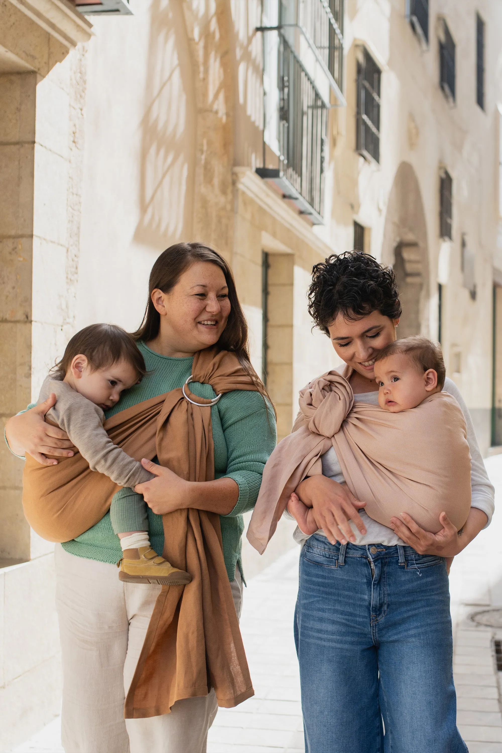 Boba Ring Sling Baby Carrier Peony Pink