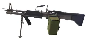 Brand New Condition - A&K MK43 M60 Airsoft AEG Machine Gun (upgraded)