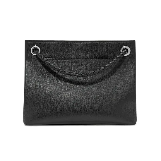 Brighton Black Interlok Devon Convertible Cross Body Bag