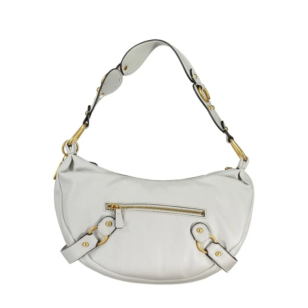 Brown Polyethylene Women Handbag