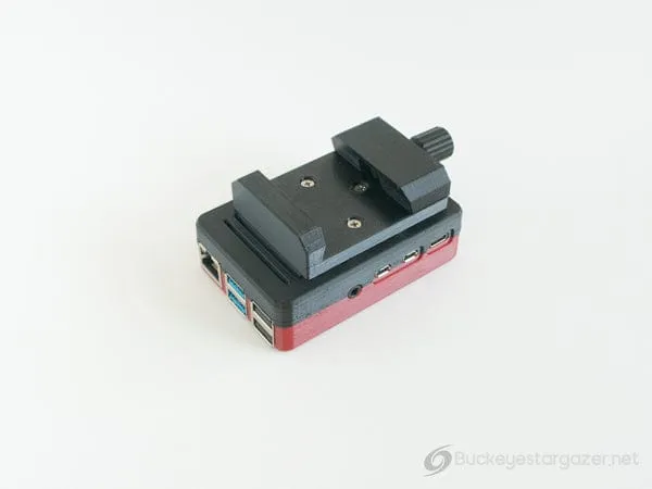 Buckeye Stargazer 3D-Printed Mini PC and Raspberry Pi Mounting Solutions - Black