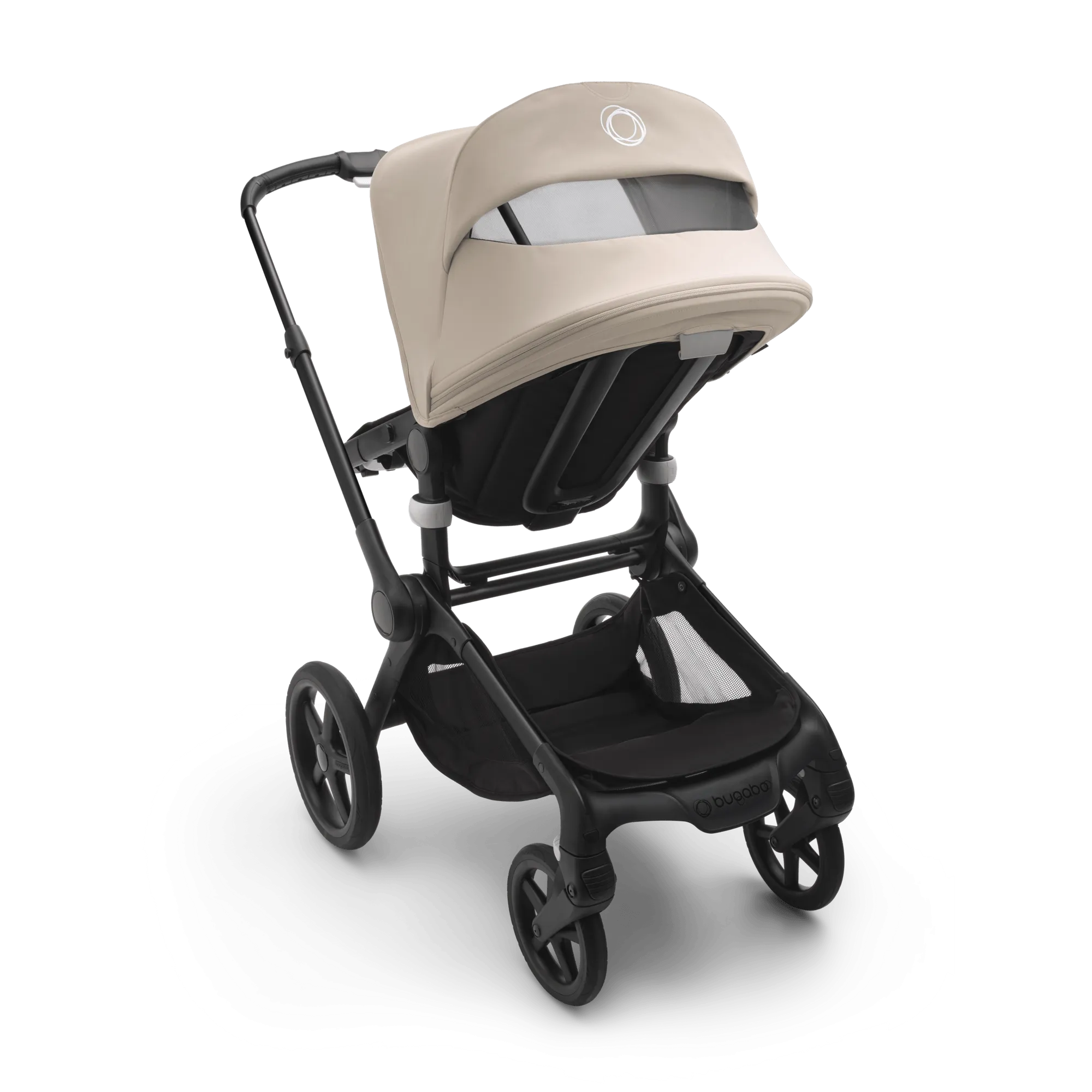 Bugaboo Fox 5, Cloud T and Base Travel System - Black/Midnight Black/Desert Taupe