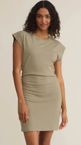 Camino Mini Dress Dusty Palm