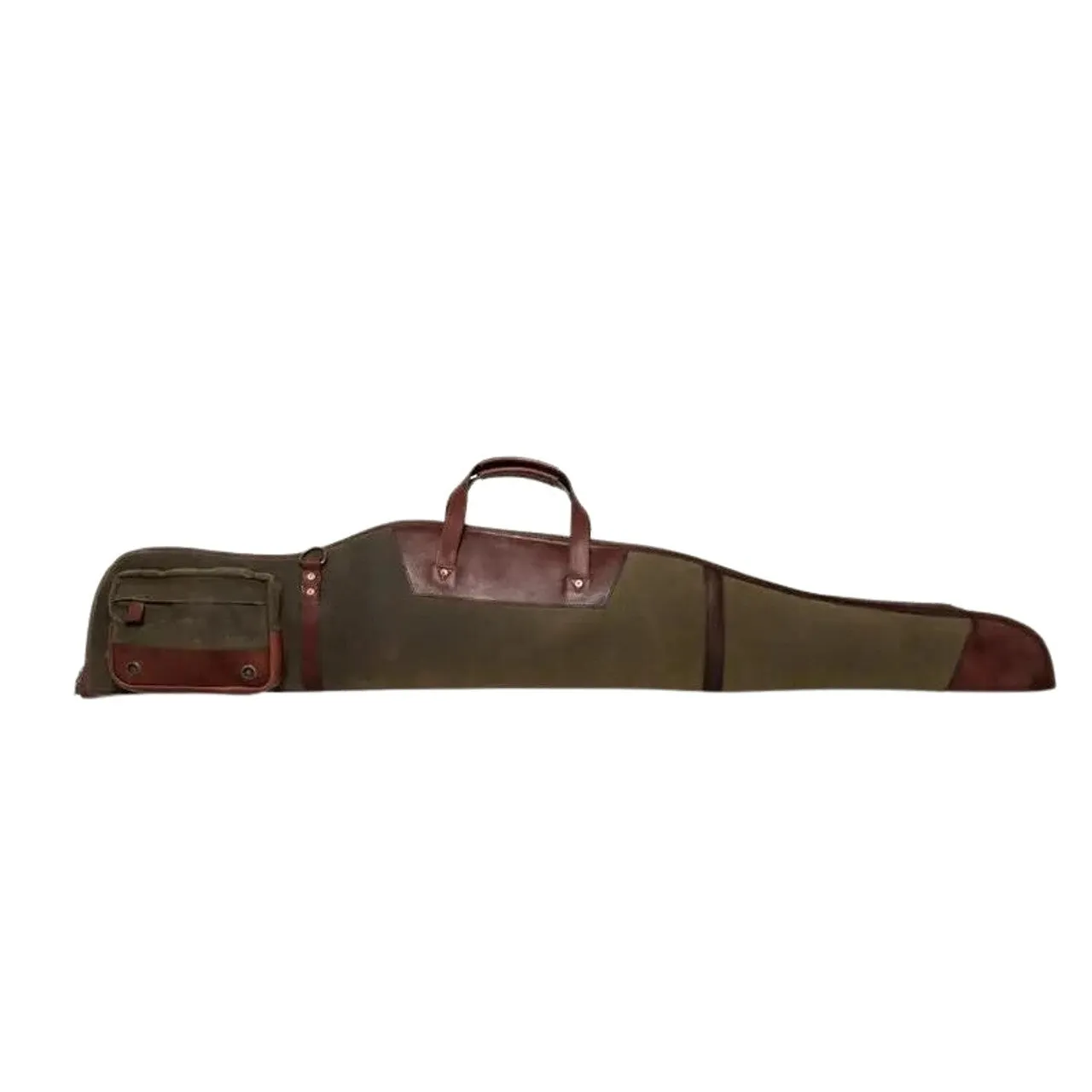 Canvas Rifle Case With Front Pocket For Bullets